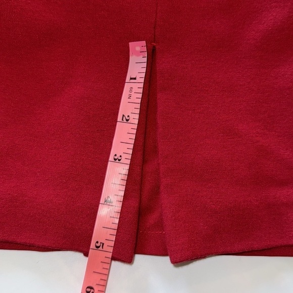 Size 4 Antonia Melani lined short sleeve cap sleeve zip up dress with pockets - Picture 15 of 16